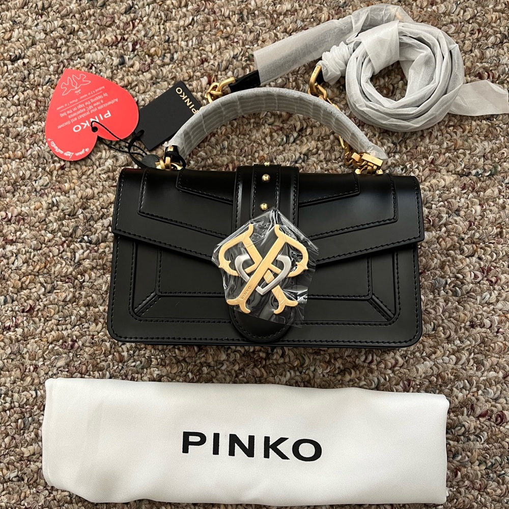 Brand new Pinko double mini classic icon bag